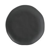 Prato de Sobremesa Orgânico Matte Preto 20cm - Ela Decora